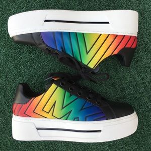 michael kors ashlyn platform sneakers